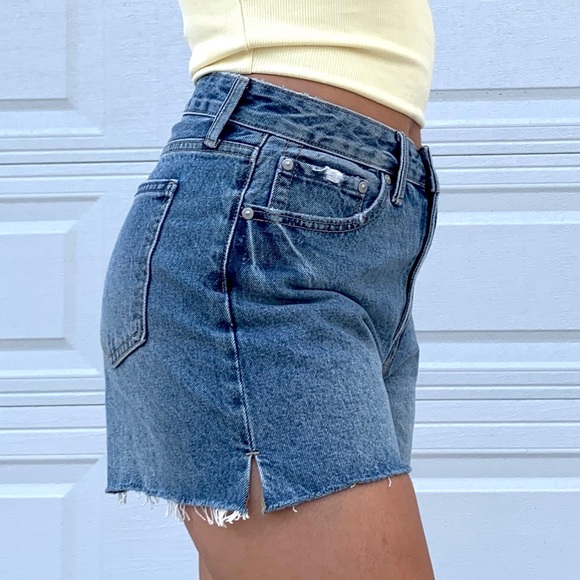 Vintage A-Line Shorts - Medium Wash - Picture 9 of 12
